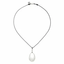 Bella Uno Cutout Disc Pendant Necklace