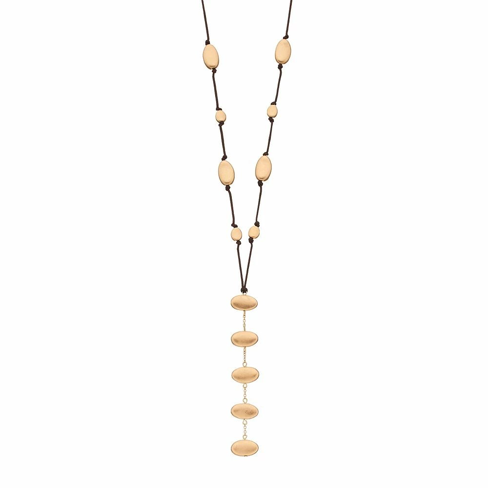 Bella Uno Beaded Drop Y Necklace 2 Bella Uno Beaded Drop Y Necklace - Image 2