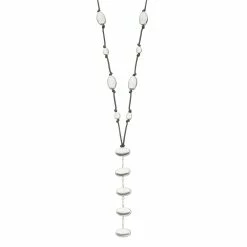 Bella Uno Beaded Drop Y Necklace