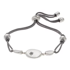 Bella Uno Silver Cord Bracelet