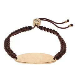 Bella Uno Gold-Tone Cord Bracelet