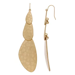 Bella Uno Disc Drop Earrings