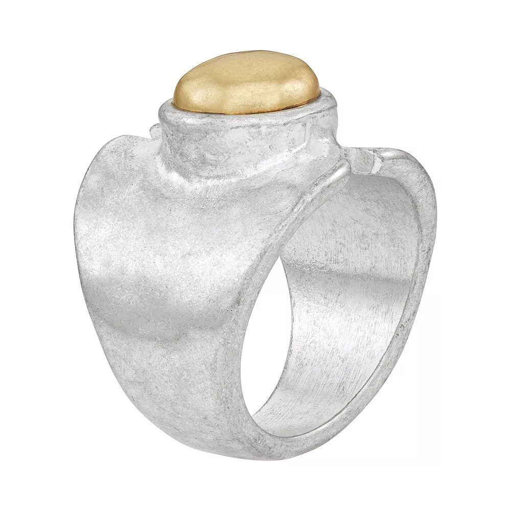 Bella Uno Two-Tone Ring 2 Bella Uno Two-Tone Ring - Image 2