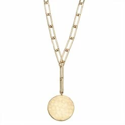 Bella Uno Link Disc Necklace