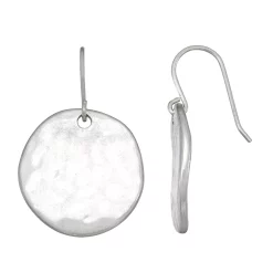 Bella Uno Disc Drop Earrings