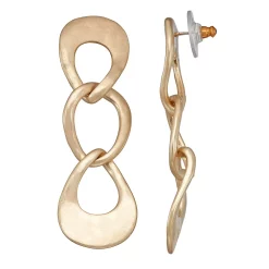 Bella Uno Multi-Link Drop Earrings