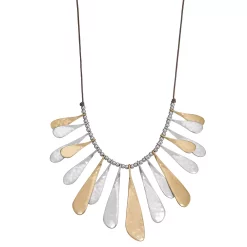 Bella Uno Beaded Frontal Necklace