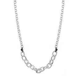 Bella Uno Silver Tone Necklace
