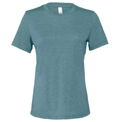 Bella + Canvas Womens/Ladies Heather Jersey Relaxed Fit T-Shirt