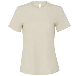 Bella + Canvas Womens/Ladies Heather Jersey Relaxed Fit T-Shirt