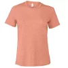 Bella + Canvas Womens/Ladies Heather Jersey Relaxed Fit T-Shirt