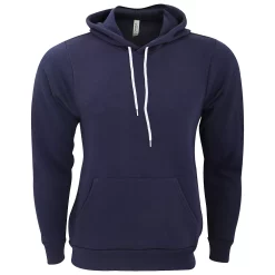 Bella + Canvas Unisex Pullover Polycotton Fleece Hooded Sweatshirt / Hoodie
