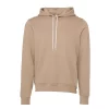 Bella + Canvas Unisex Pullover Polycotton Fleece Hooded Sweatshirt / Hoodie
