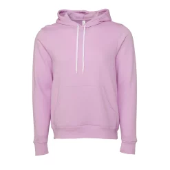 Bella + Canvas Unisex Pullover Polycotton Fleece Hooded Sweatshirt / Hoodie